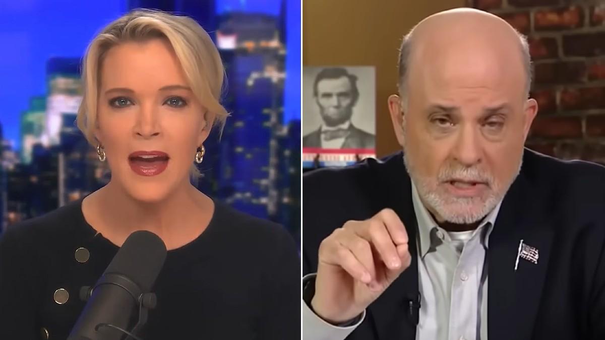 image of Megyn Kelly and Mark Levin have been feuding for a few days.