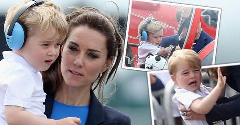 prince george royal crying