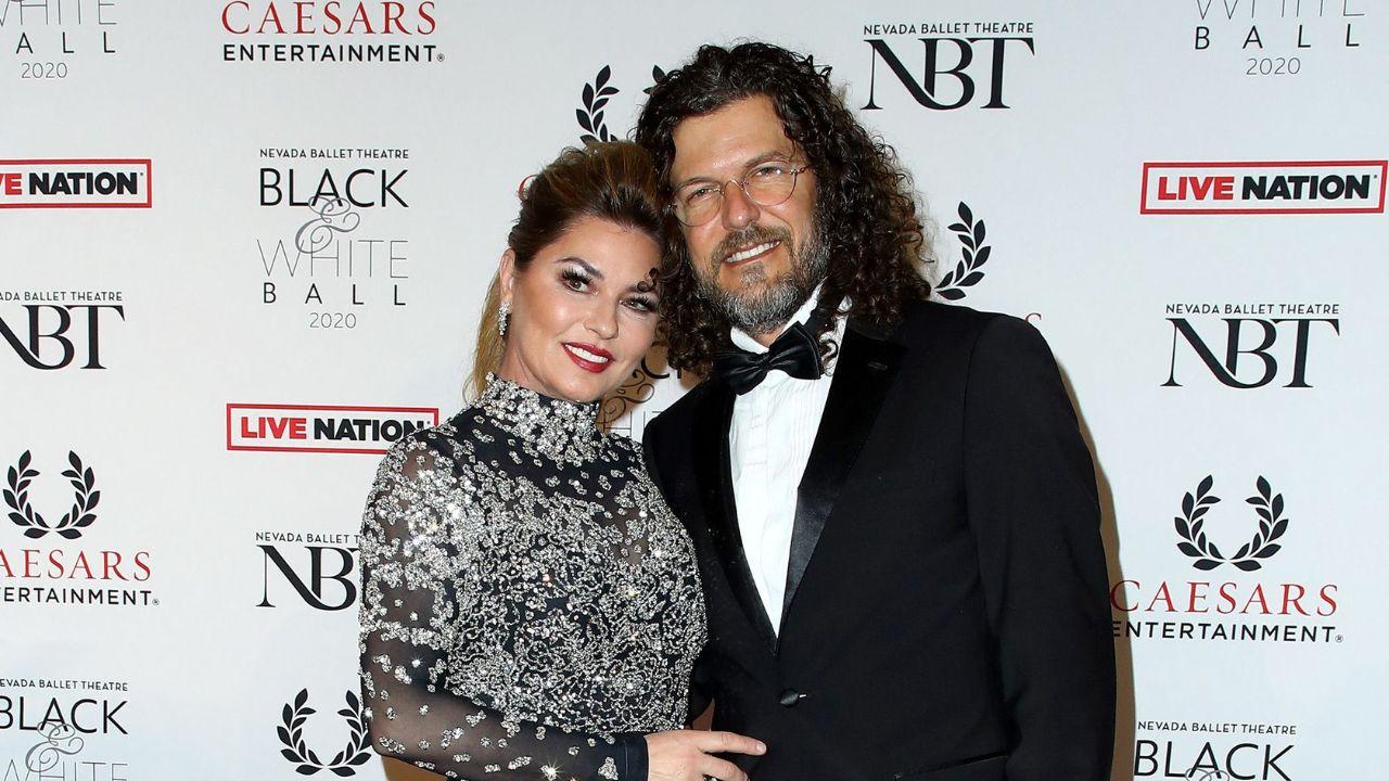 Photo of Shania Twain & Frédéric Thiébaud