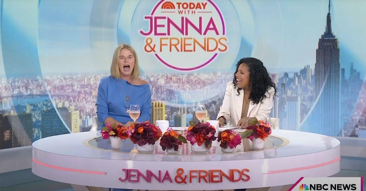 Image of Jenna Bush Hager wasn't too pleased about one of Sheinelle Jones' comments.