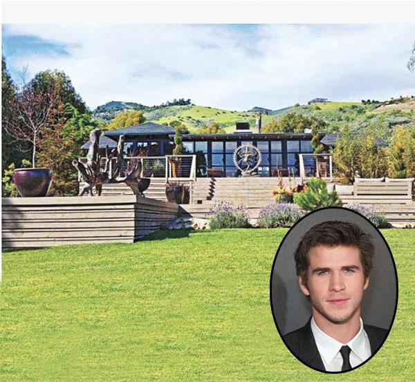 Liam hemsworth mansion p