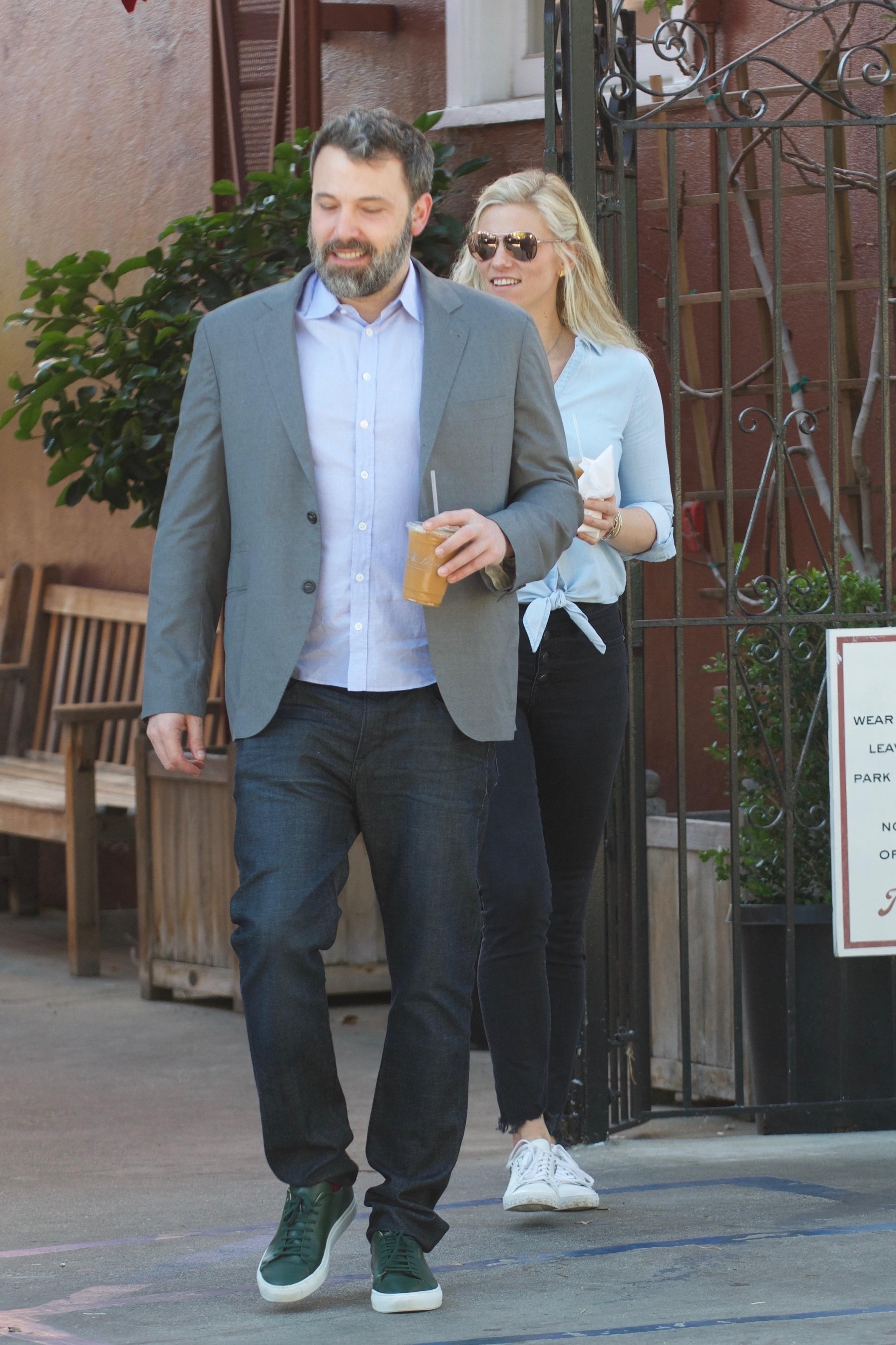 Ben Affleck and Lindsay Shookus grab lunch together