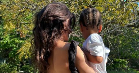 Photo of Kylie Jenner and Aire.