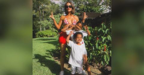 Photo of Khloé Kardashian, True and Tatum Thompson