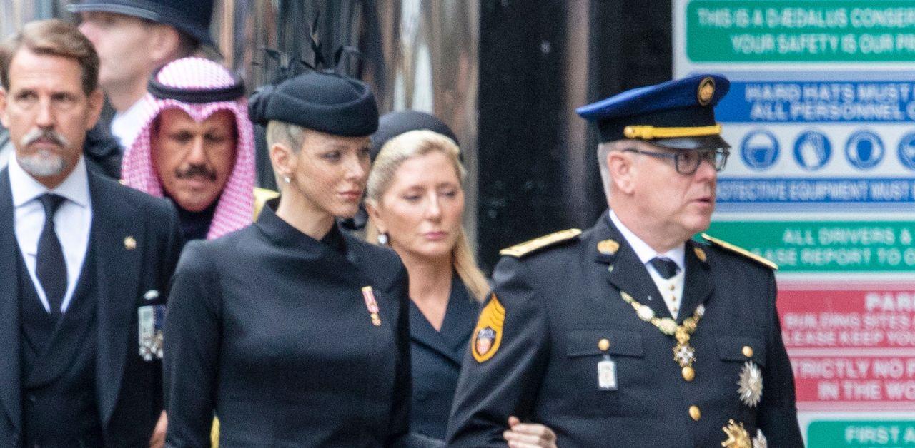 prince albert princess charlene photo week after divorce rumors