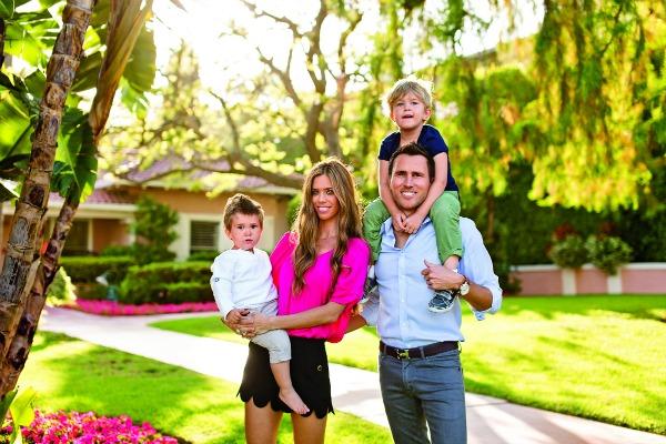 Lydia McLaughlin and family