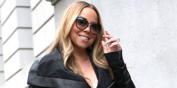 Mariah Carey seen out and about in New York City.