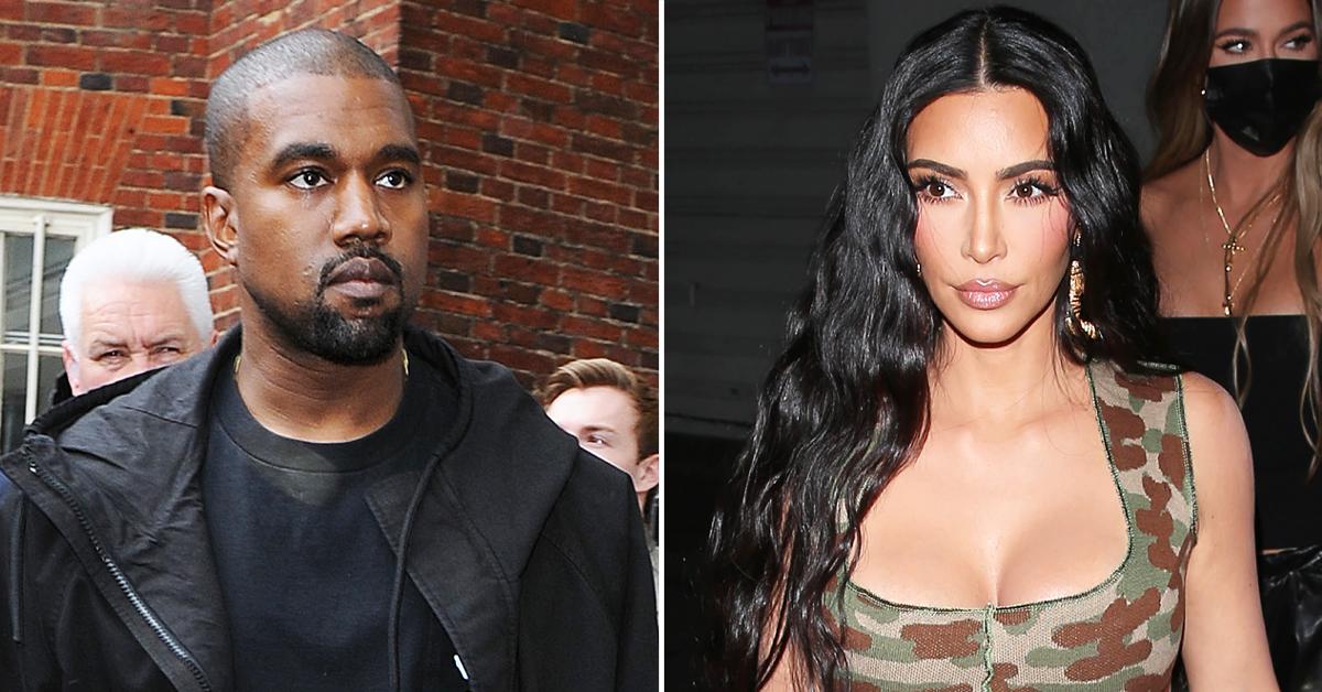 kanye west barricades la residence unfollowing kardashian family social media ok