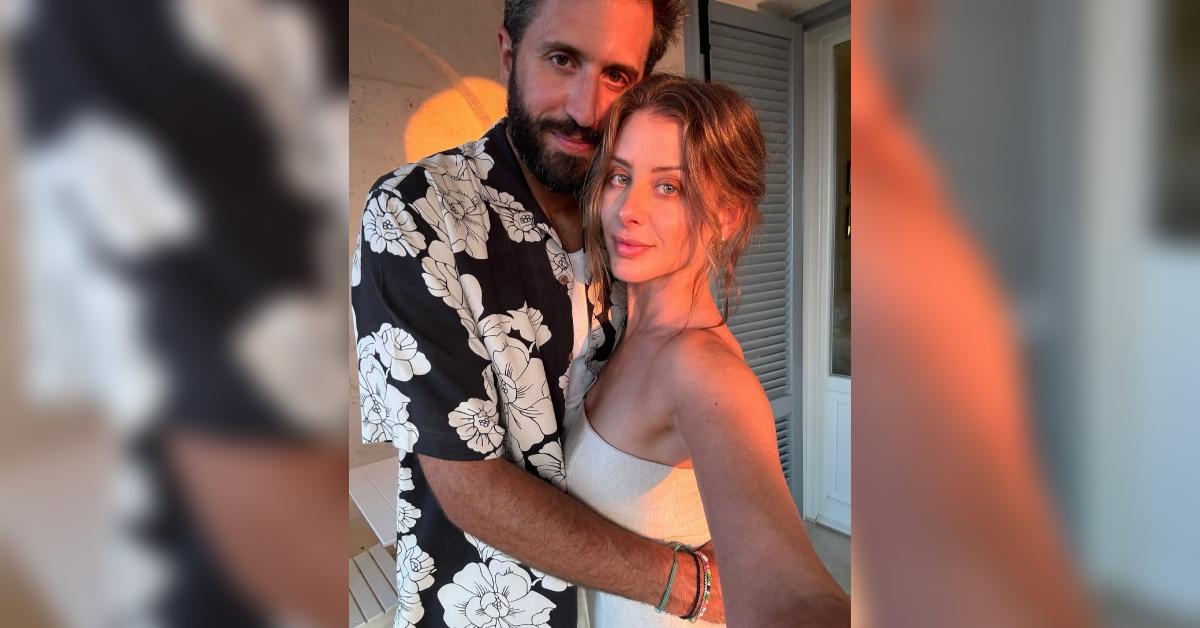 Image of the couple had a small, intimate wedding ceremony in Laguna Beach, Calif.