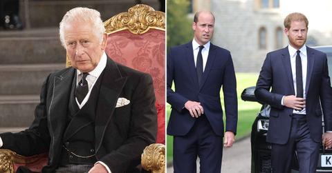 king charles iii ex butler prince william prince harrys funeral appearance not pr pp