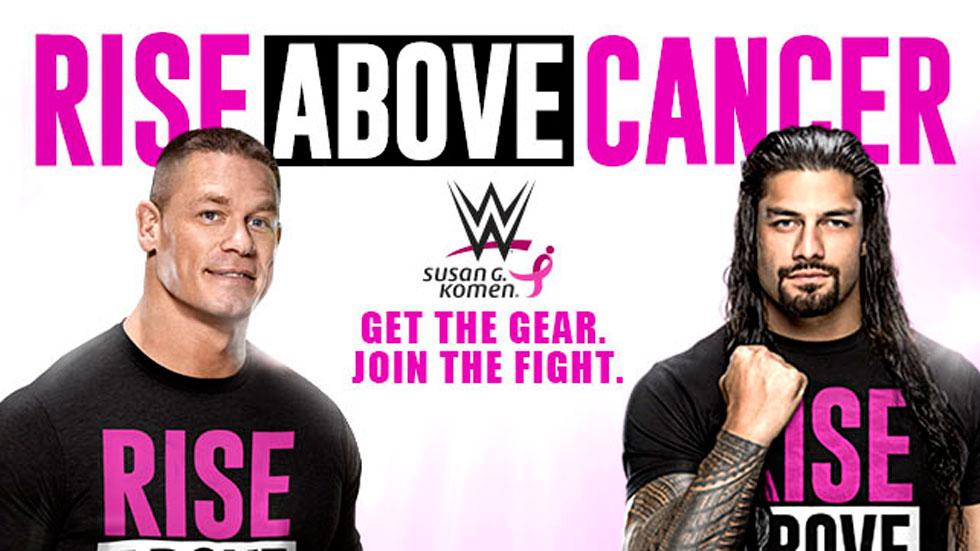 Wwe breast cancer awareness going pink