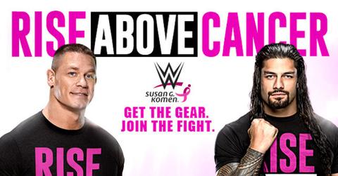 Wwe breast cancer awareness going pink