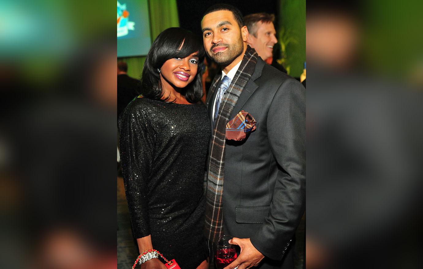 Apollo Nida Poses With Ex Wife Phaedra Parks