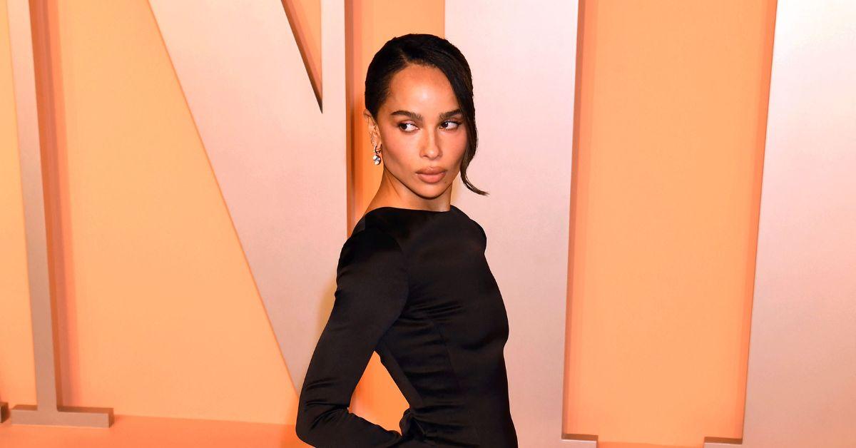 image of Critics pointed out Zoë Kravitz's 'smaller' frame after being spotted in NYC.