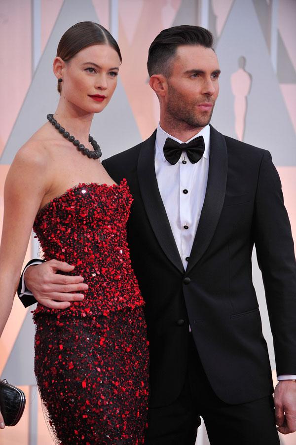 Adam levine behati prinsloo baby drama