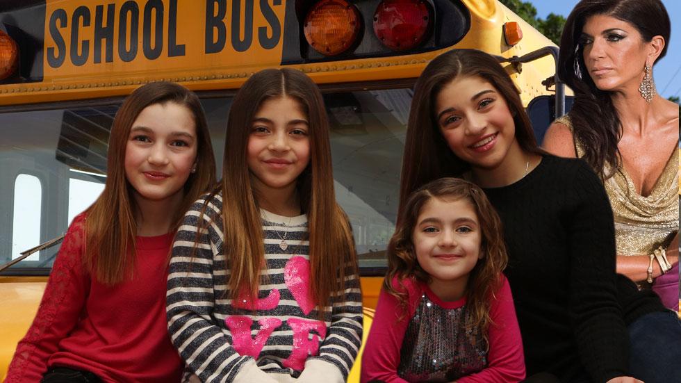 Teresa giudice daughters start school