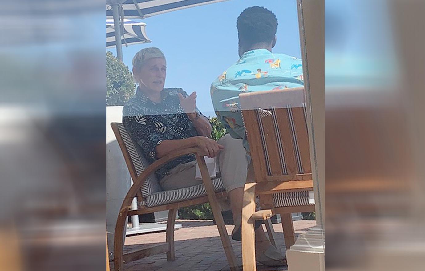 Ellen DeGeneres and Kevin Hart have lunch