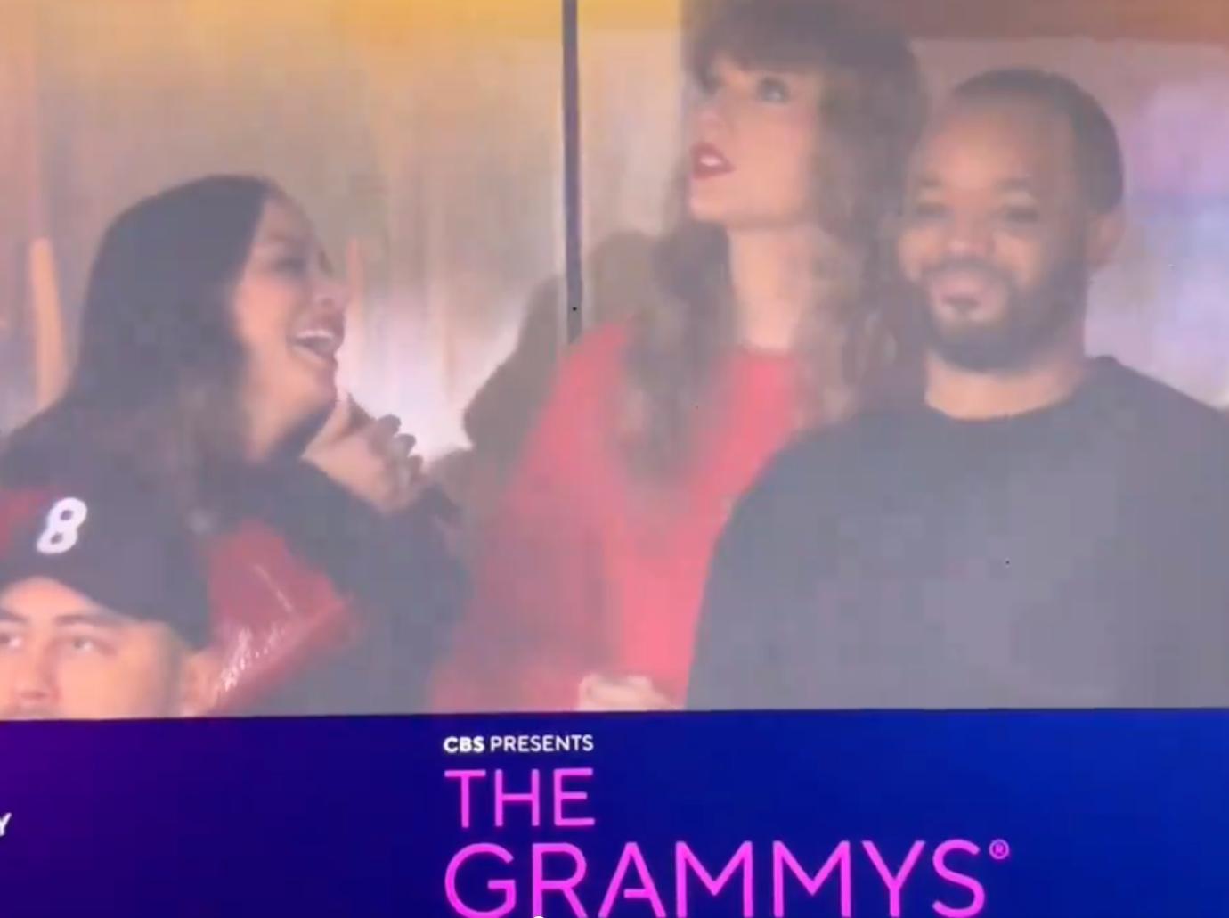 taylor swift travis kelce nfl cameras grammys go away