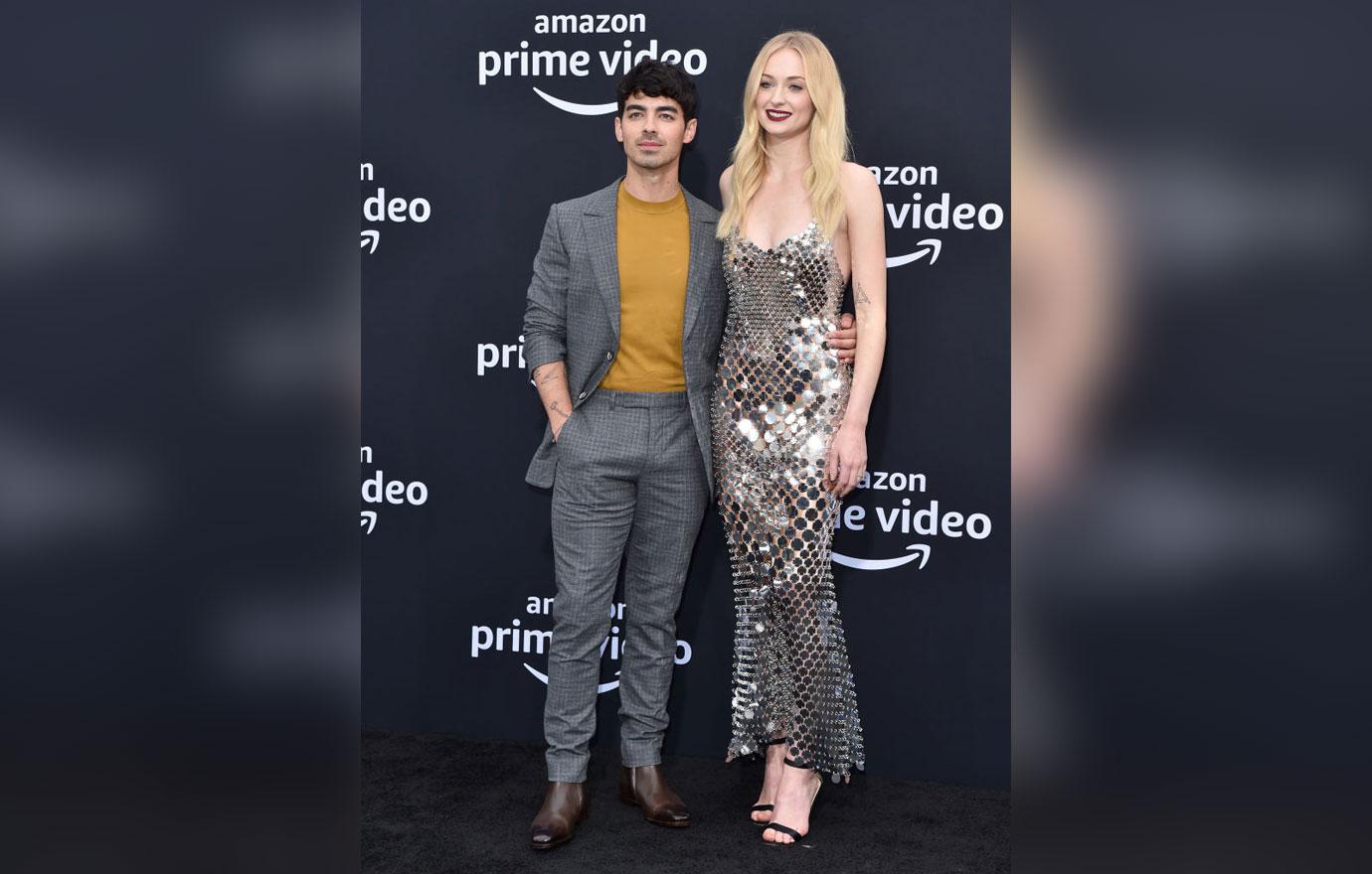 Sophie Turner And Joe Jonas Red Carpet France Wedding