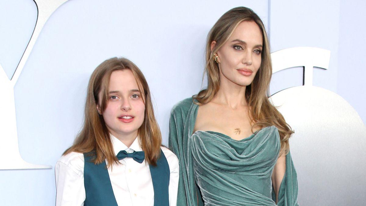 Photo of Angelina Jolie and Vivienne Jolie-Pitt