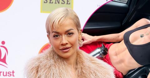 rita ora shows off abs impressive photos