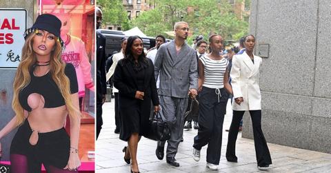 photo of Aubrey O'Day and Sean 'Diddy' Combs' kids