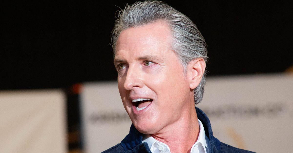 image of Gavin Newsom's mock memo stated he was 'the healthiest human currently alive.'