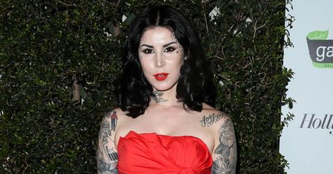 kat von d pregnant expecting boy name pp