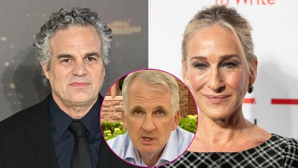 Composite photo of Mark Ruffalo, Sarah Jessica Parker and Timothy Snyder.