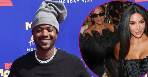 Photo of Ray J, Kim Kardashian and Kris Jenner