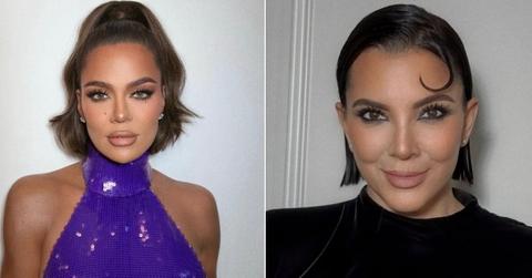 Photo of Khloé Kardashian and Kris Jenner