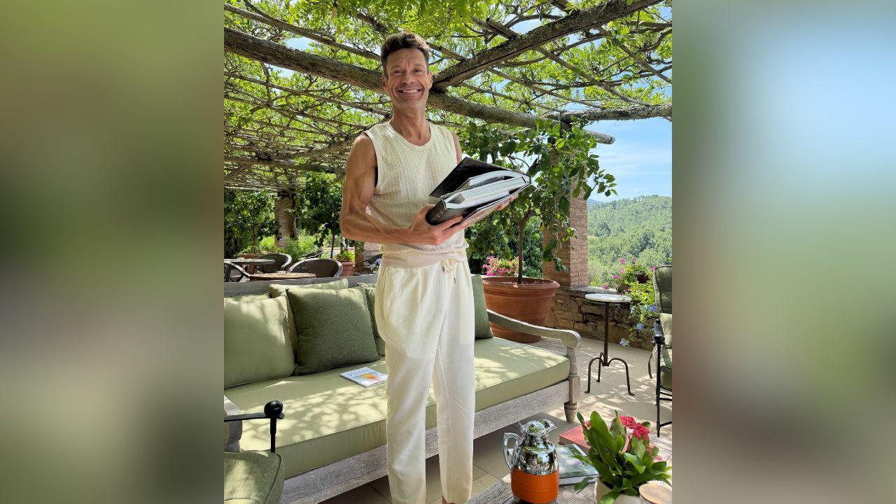 image of Ryan Seacrest sparked romance speculation after sharing an Instagram post about ‘dinner for two.’
