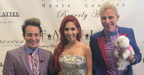 Farrah abraham films gown and out in beverly hills pics pp