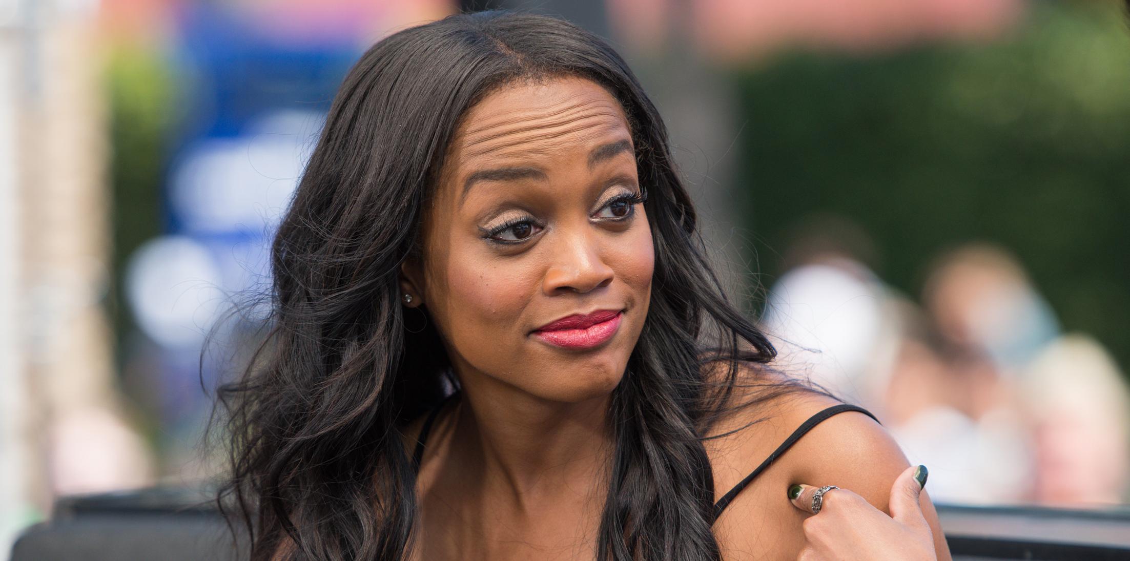 Rachel Lindsay And Jonathan Rhys Meyers Visit &#8220;Extra&#8221;