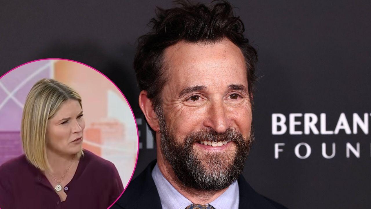 Split of Jenna Bush Hager; Noah Wyle.
