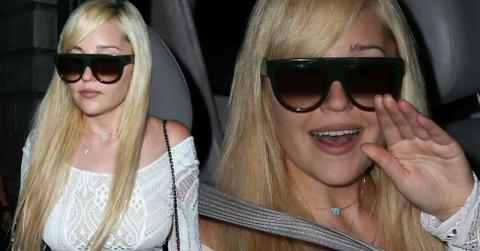 Amanda bynes michael costello fashion party