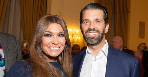 Photo of Kimberly Guilfoyle and Donald Trump Jr.