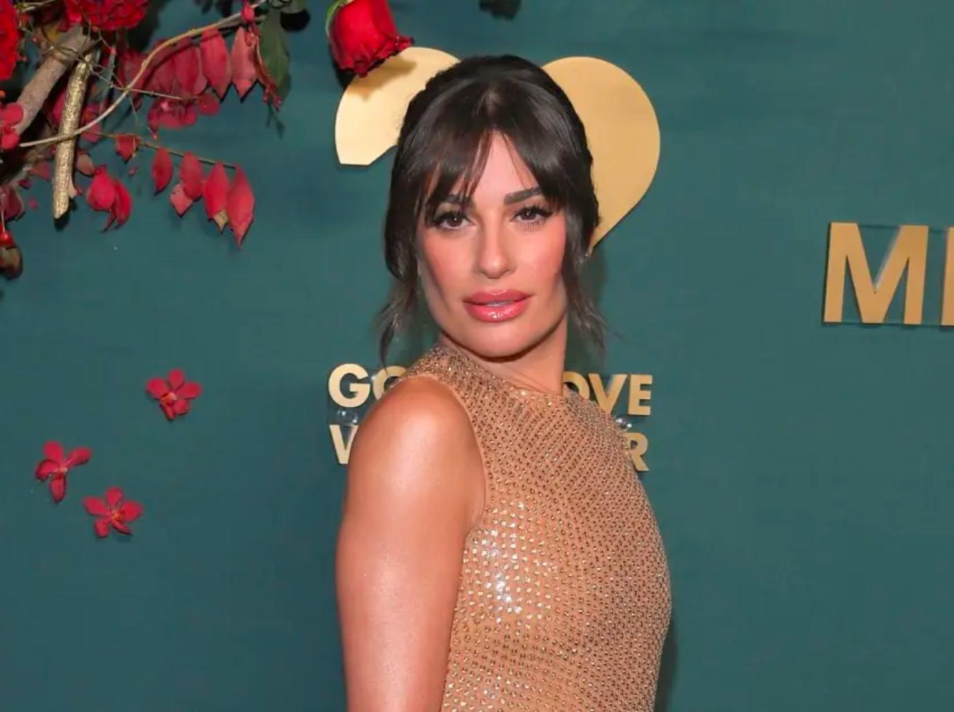 Lea Michele Roasted For Posing With Aaron Rodgers At Jets Game Photo