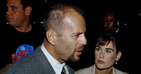 rumer scout willis celebrate bruce willis demi moore