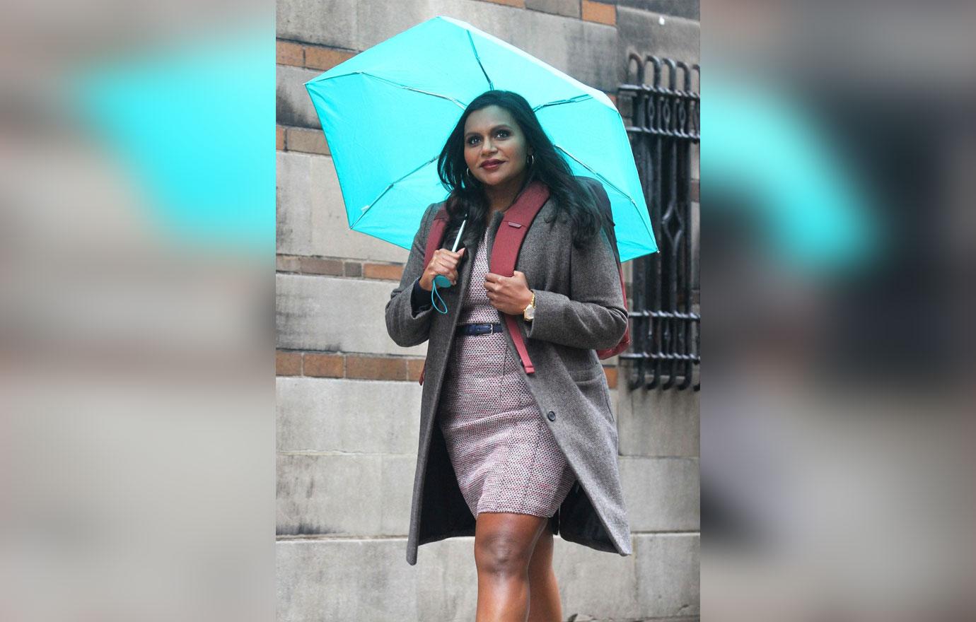 Mindy kaling filming movie