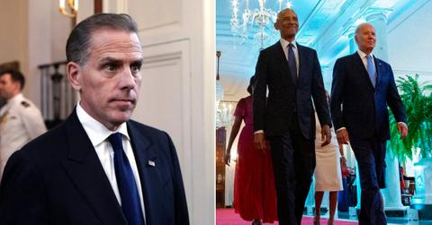 Photo of Hunter Biden, Barack Obama and Joe Biden