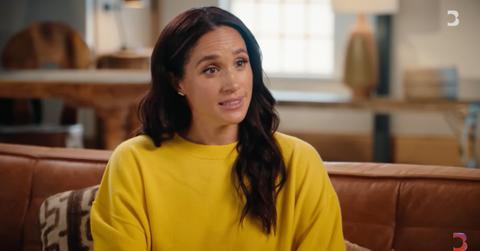 Screenshot of Meghan Markle on 'The Circuit'