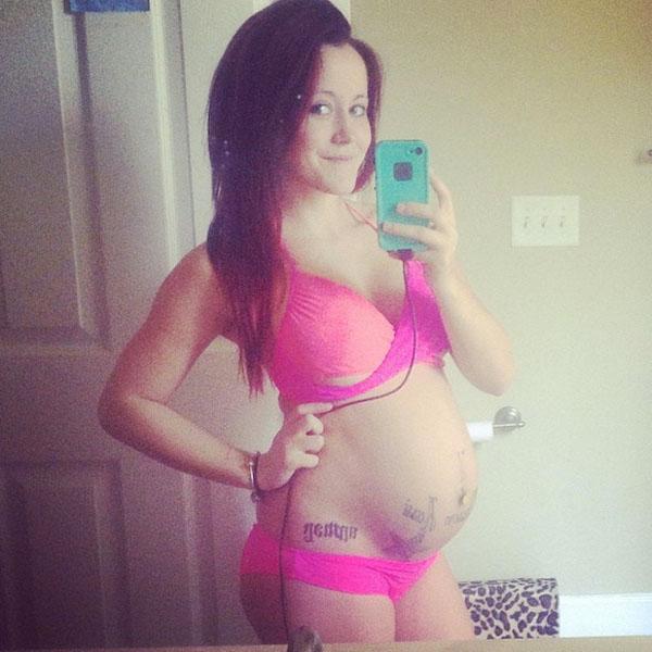 Jenelle evans pregnant pics