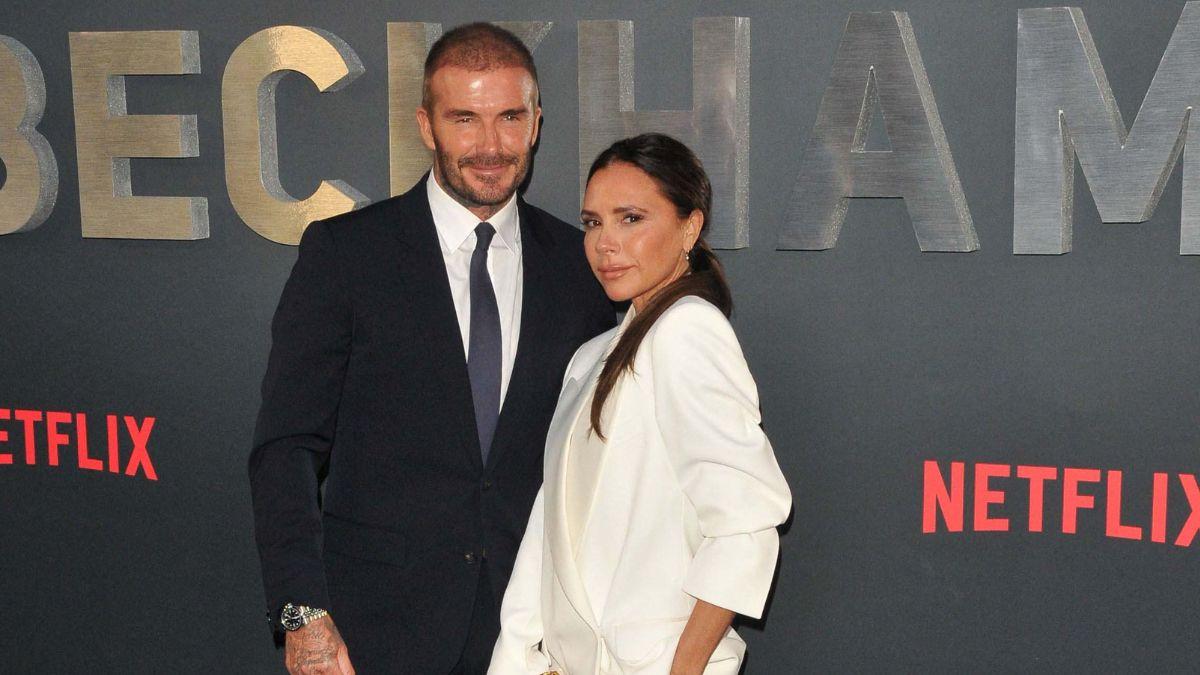 image of Victoria and David Beckham 