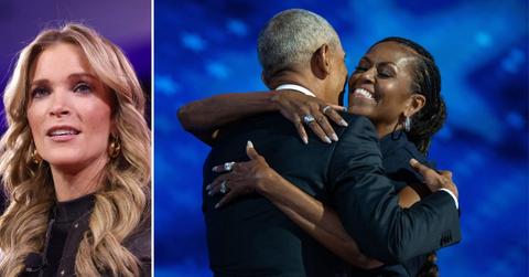 photo of Megyn Kelly, Barack Obama and Michelle Obama