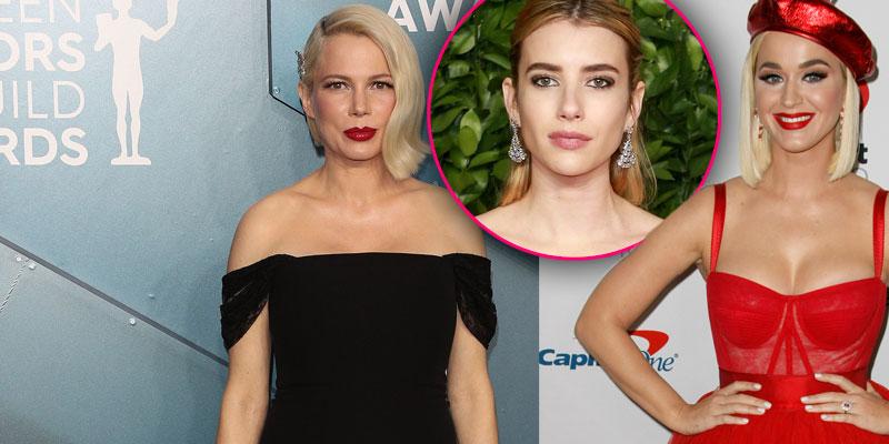 How Michelle Williams, Emma Roberts & Katy Perry coping during Covid-19