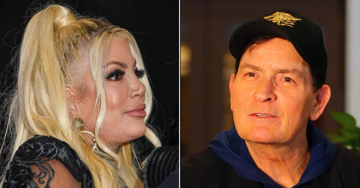 tori spelling recalls charlie sheen offering her crack pipe  pp