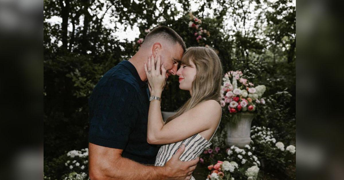 image of The pair got engaged in August.