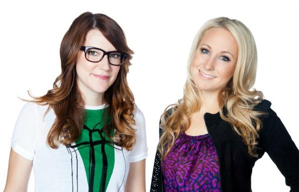 Sara Schaefer and Nikki Glaser