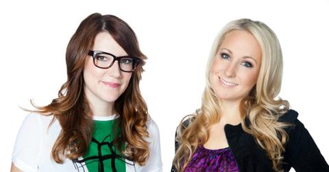 Sara Schaefer and Nikki Glaser